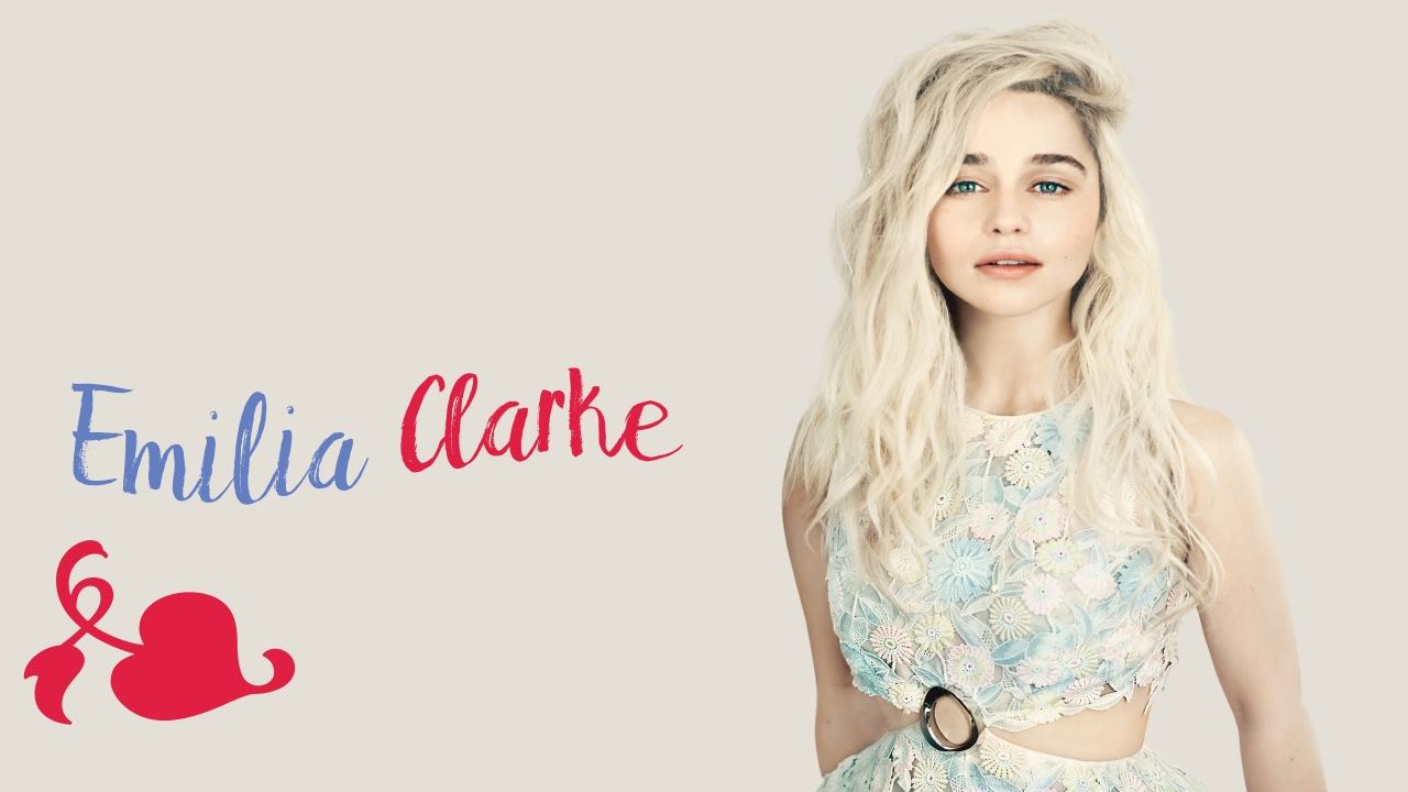 Emilia Clarke for 1280 x 720 HDTV 720p resolution