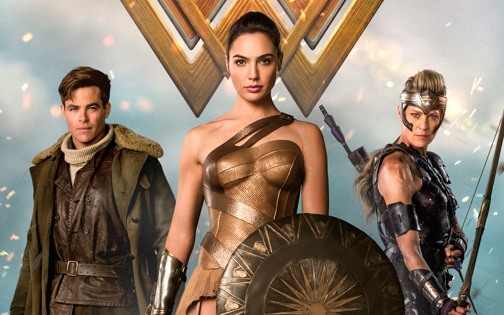 Gal Gadot Wonder Woman 2017 for 1680 x 1050 widescreen resolution