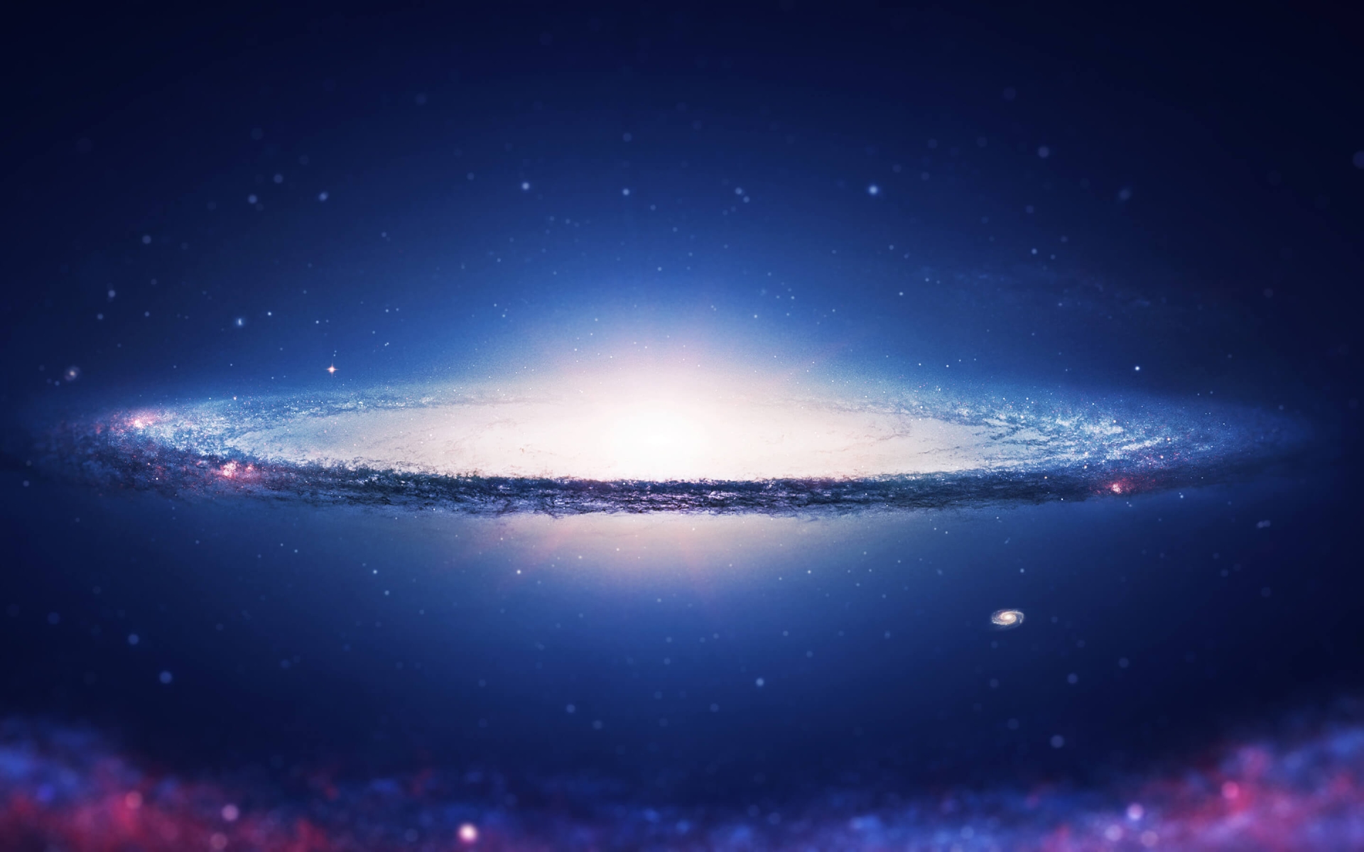 Sombrero Galaxy for 1920 x 1200 widescreen resolution