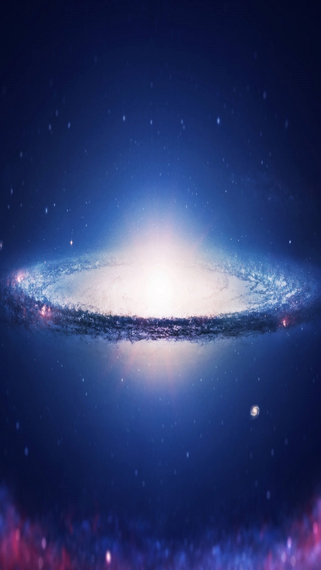 Sombrero Galaxy for Apple iPhone 5 (SE) resolution