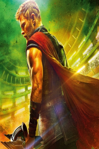 Thor Rangnarok 2017 for 320 x 480 Phones resolution